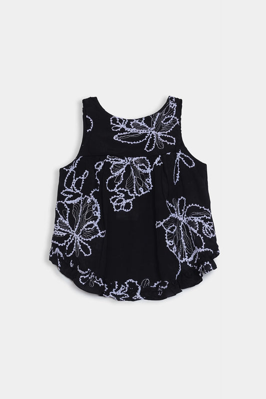 Embroidered Top - Cougar Clothing