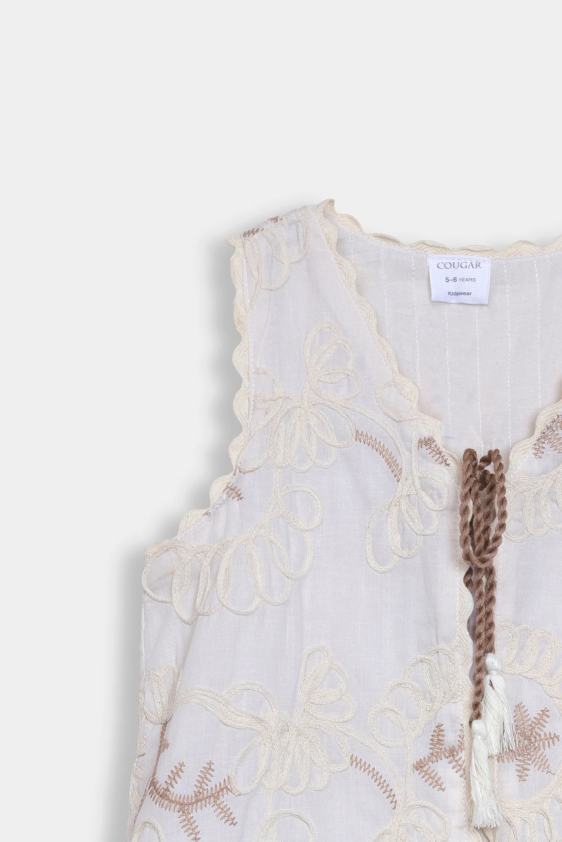 Embroidered Vest - Cougar Clothing