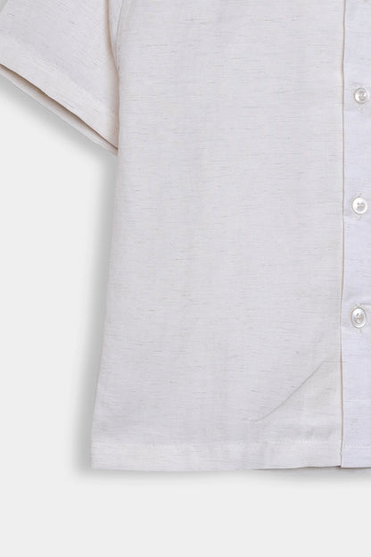 Resort Collar Textured Shirt - Cougar Clothing