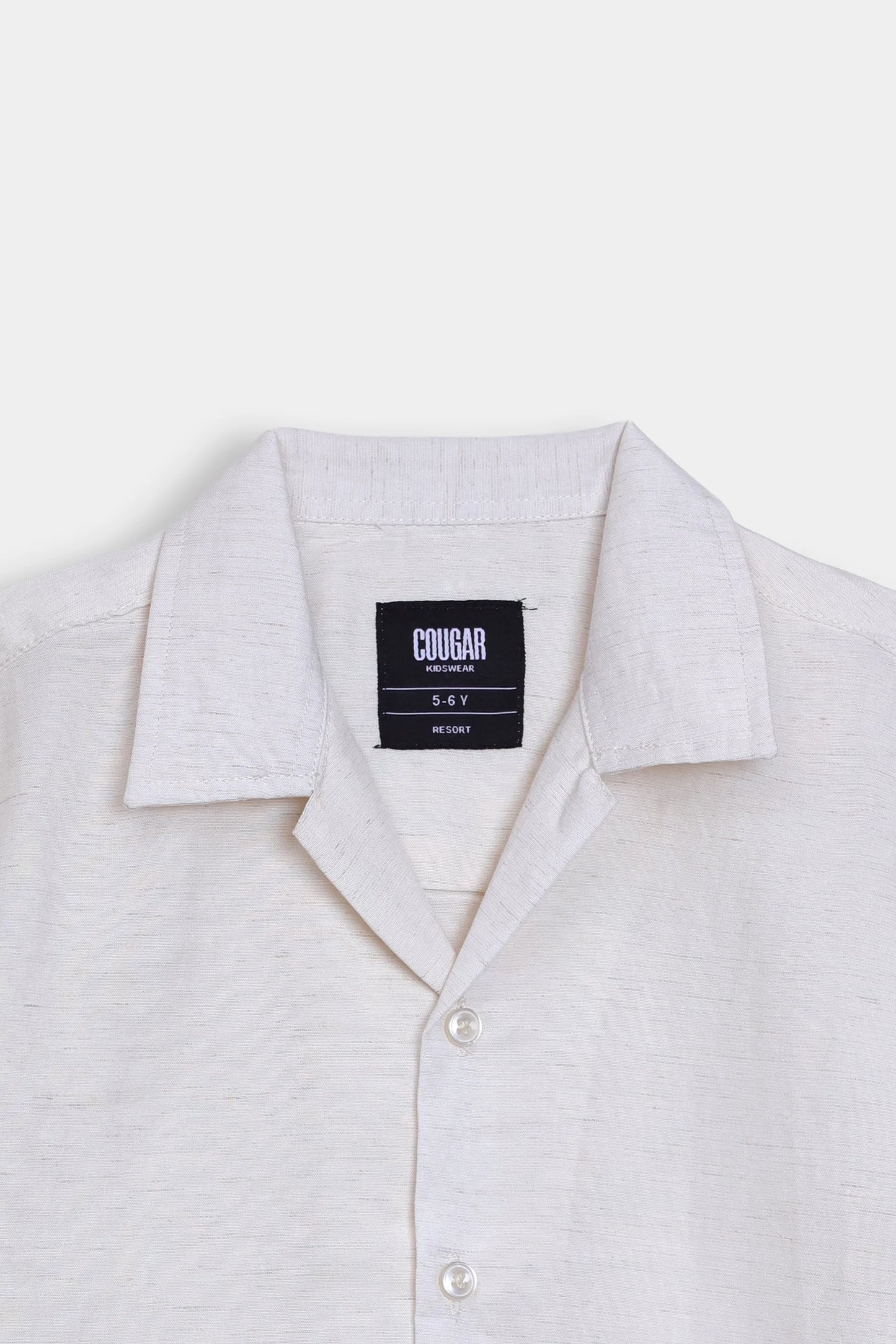 Resort Collar Textured Shirt - Cougar Clothing