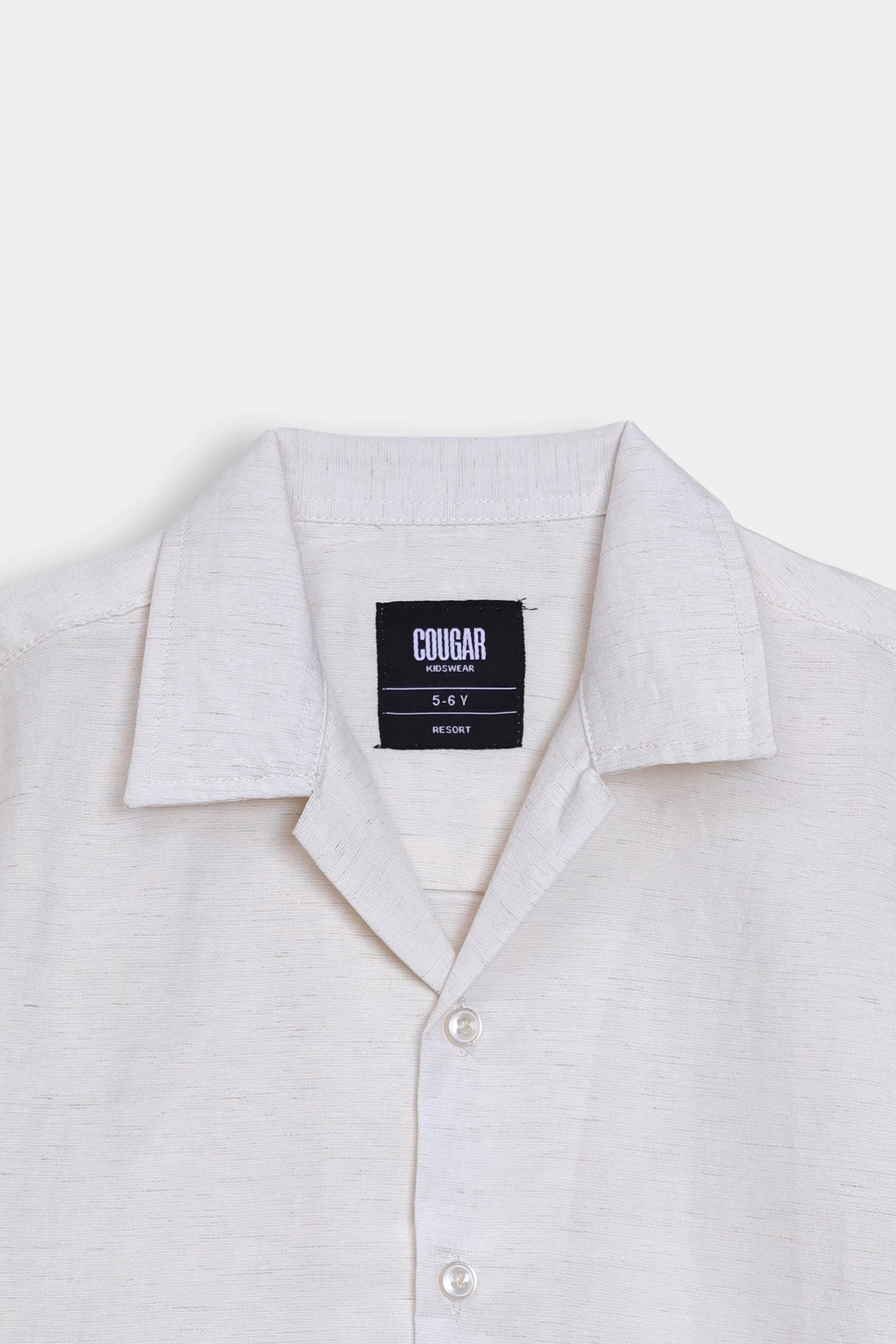 Resort Collar Textured Shirt - Cougar Clothing