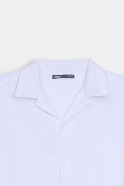 Resort Collar Cotton Shirt - Cougar Clothing