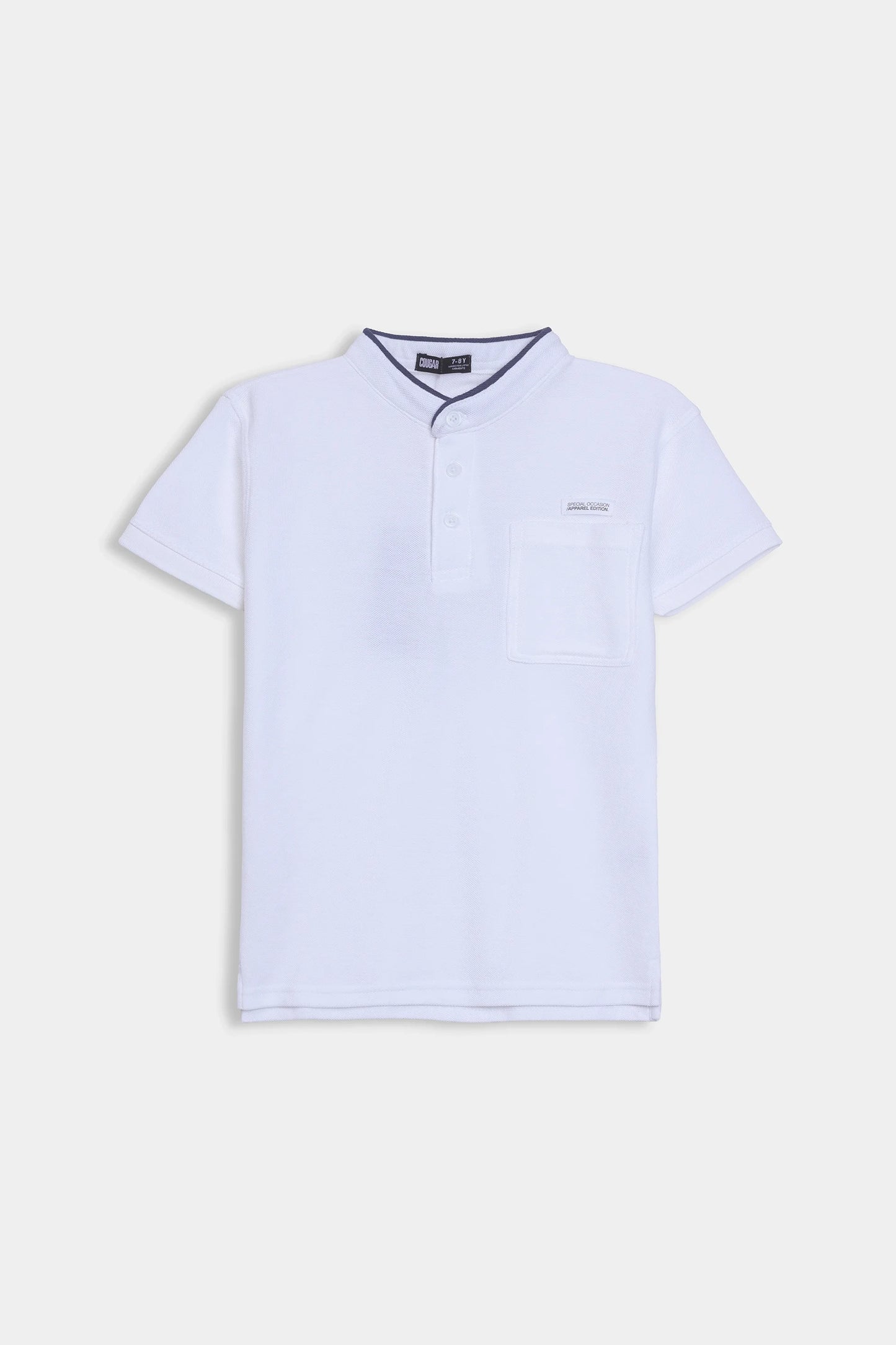 Mandarin Collar Polo - Cougar Clothing