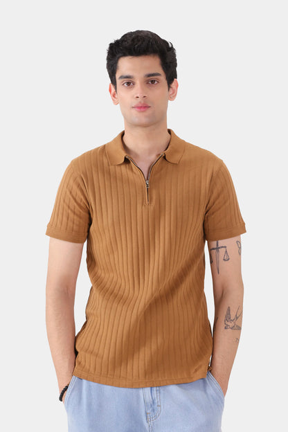 Needle Drop Interlock Polo - Cougar Clothing