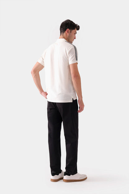 Shoulder Striped Polo - Cougar Clothing