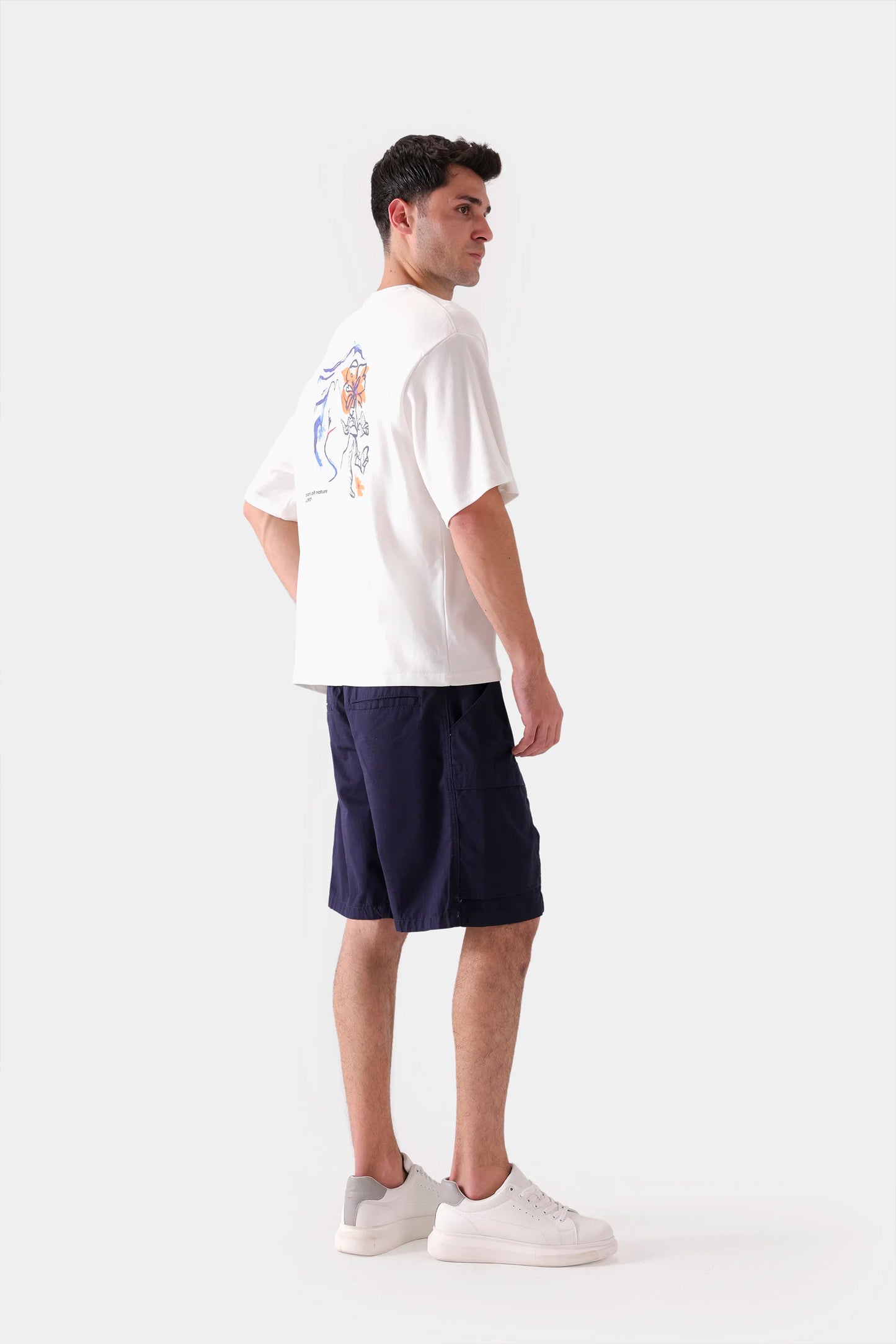 Boxy Interlock Graphic T-Shirt - Cougar Clothing