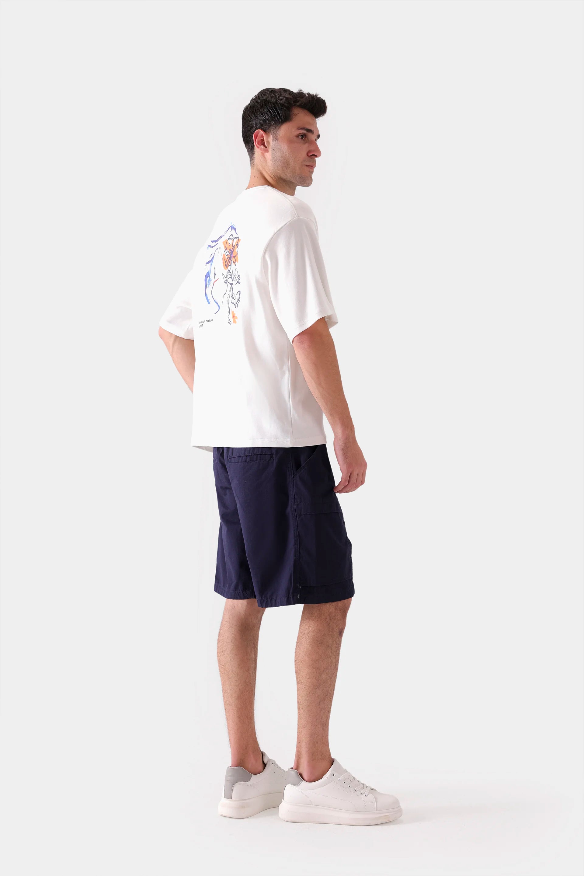 Boxy Interlock Graphic T-Shirt - Cougar Clothing