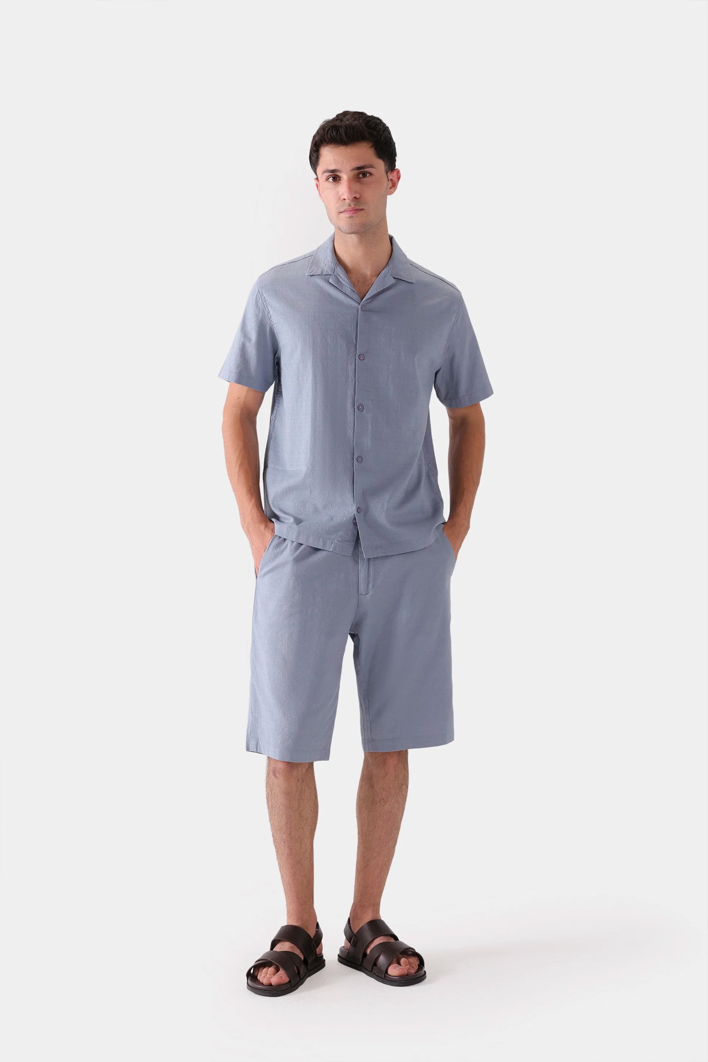 Resort Collar Cotton Shirt - Cougar Clothing