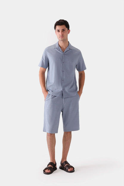 Resort Collar Cotton Shirt - Cougar Clothing