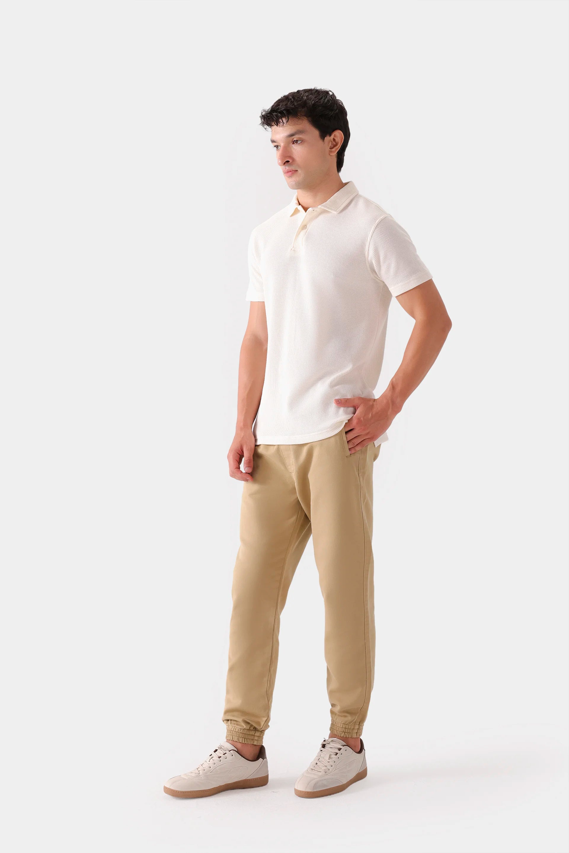 Classic Waffle Polo - Cougar Clothing