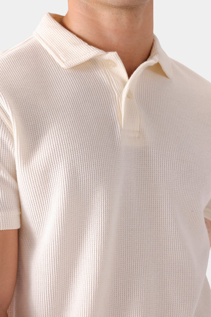 Classic Waffle Polo - Cougar Clothing