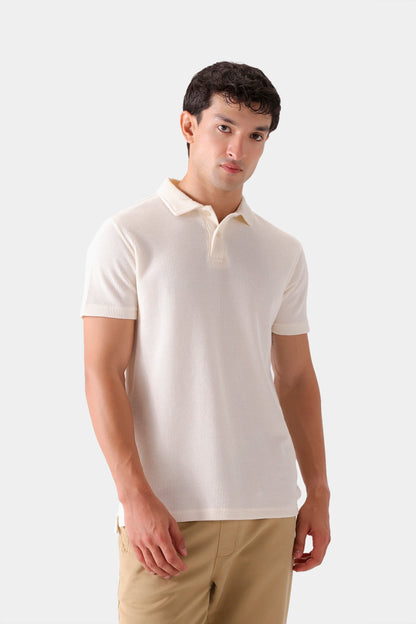 Classic Waffle Polo - Cougar Clothing