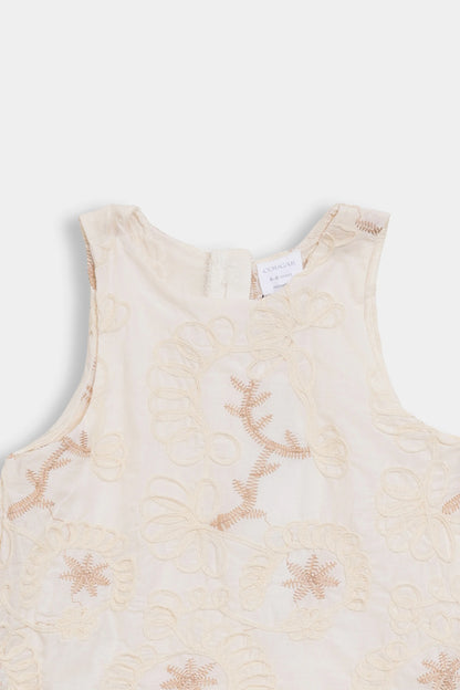 Embroidered Layered Jumpsuit - Cougar Clothing