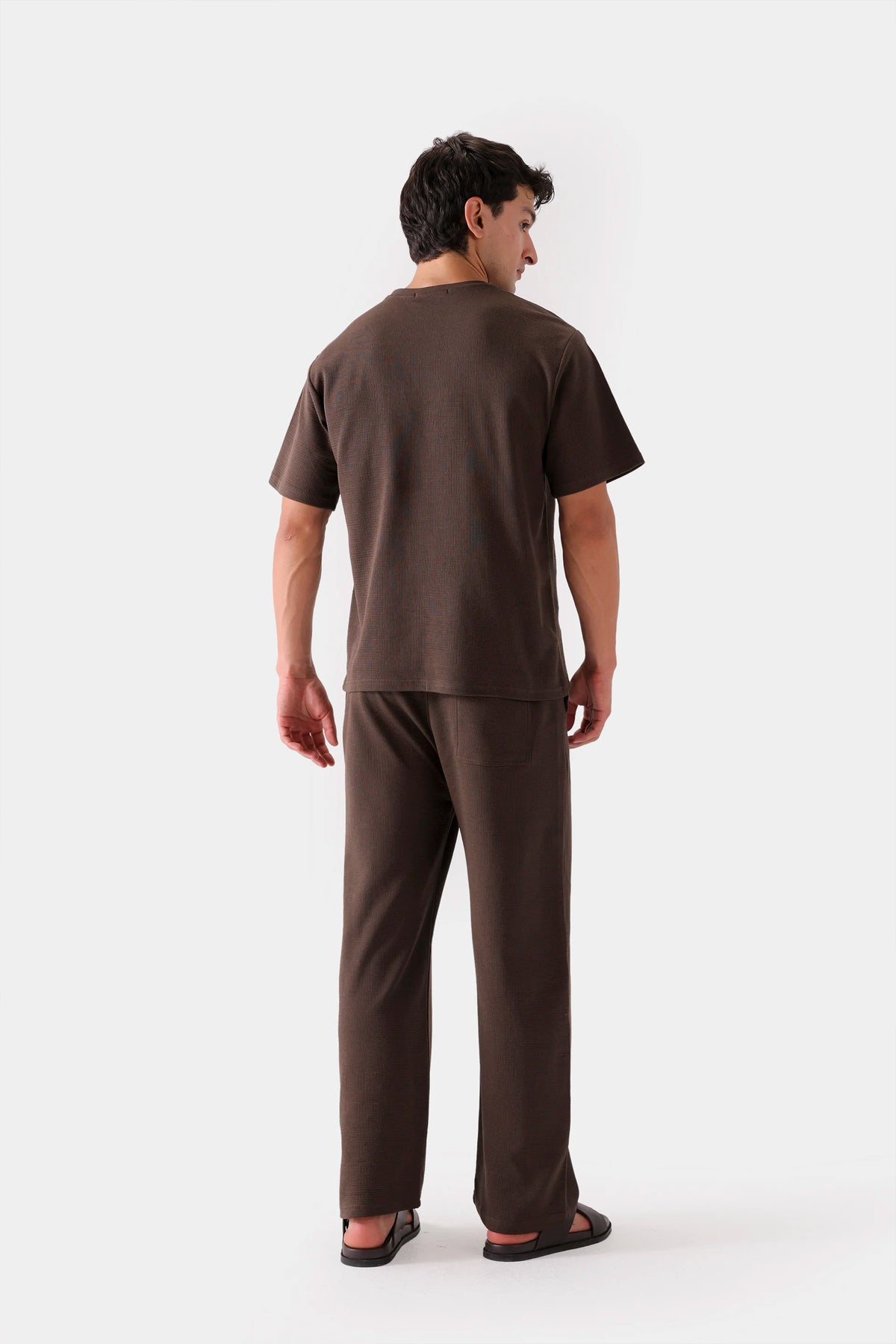 Waffle Knit T-Shirt - Cougar Clothing