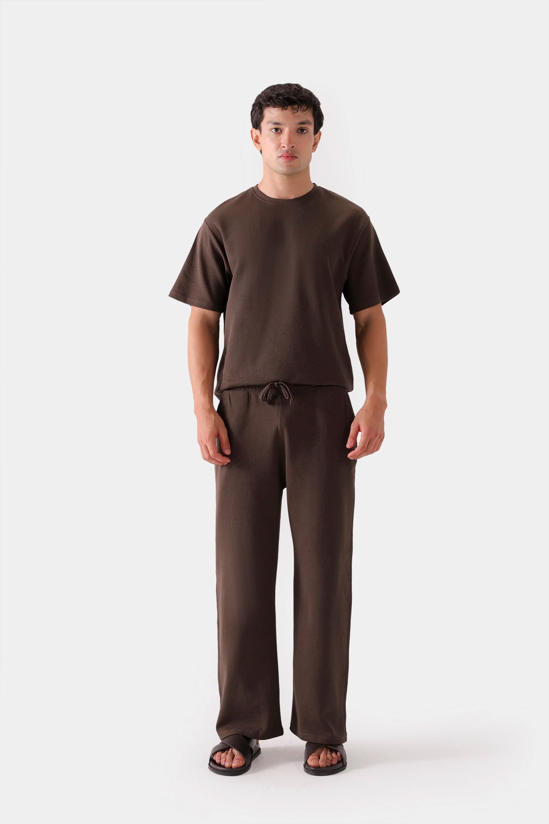 Waffle Knit Trousers - Cougar Clothing