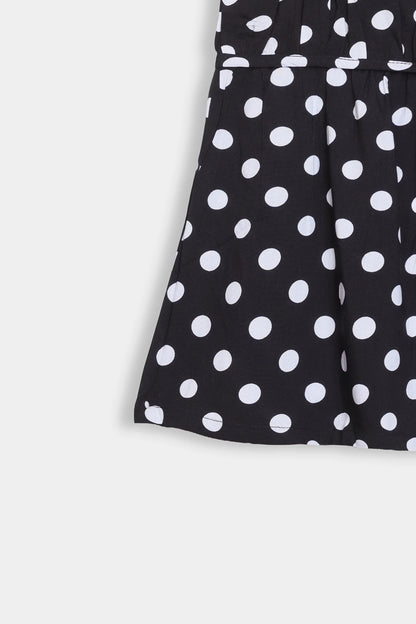 Printed Top With Tie Straps - Cougar Clothing