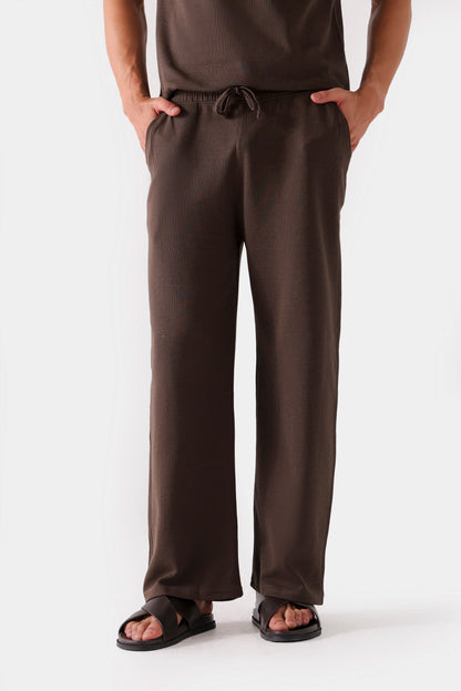 Waffle Knit Trousers - Cougar Clothing