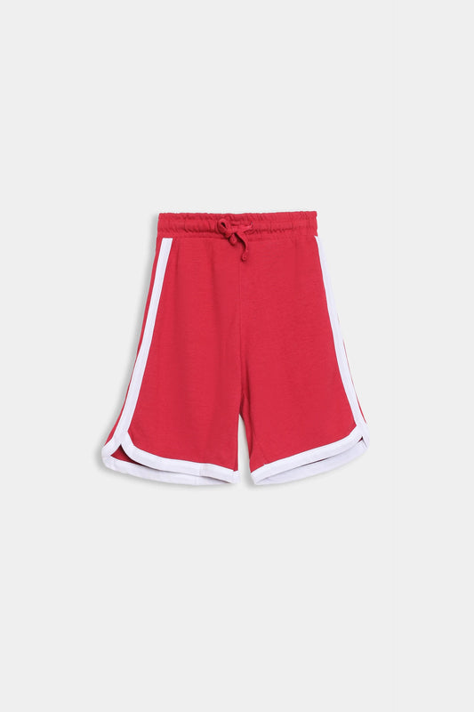 Contrast Trim Shorts - Cougar Clothing