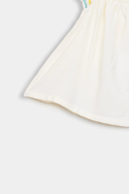 Ruffle Top With Lace - Cougar Clothing