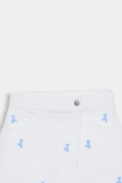 Denim Wrap Around Skirt - Cougar Clothing