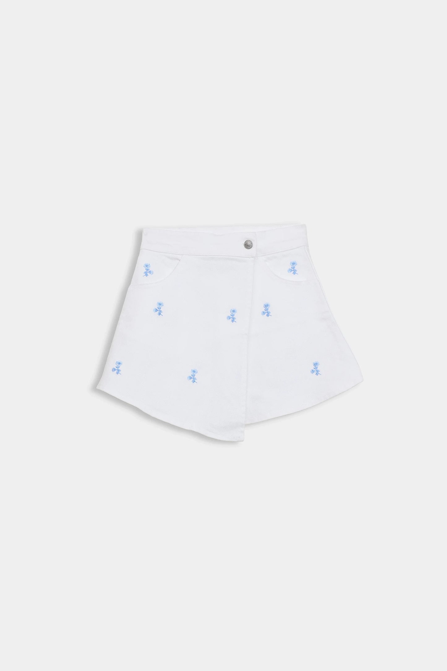 Denim Wrap Around Skirt - Cougar Clothing