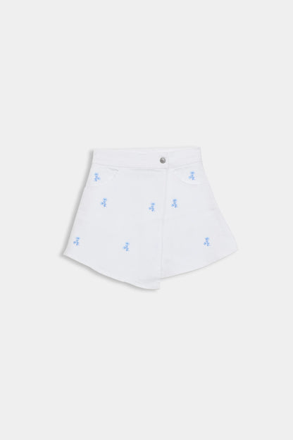 Denim Wrap Around Skirt - Cougar Clothing