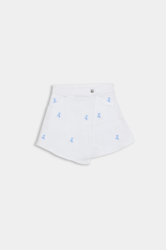 Denim Wrap Around Skirt - Cougar Clothing