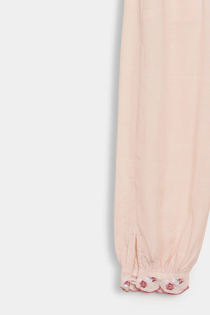 Embroidered Balloon Pants - Cougar Clothing