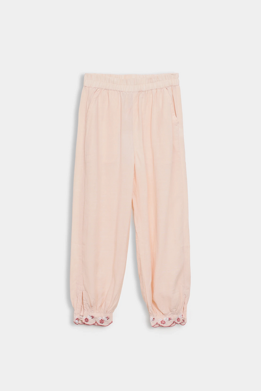 Embroidered Balloon Pants - Cougar Clothing