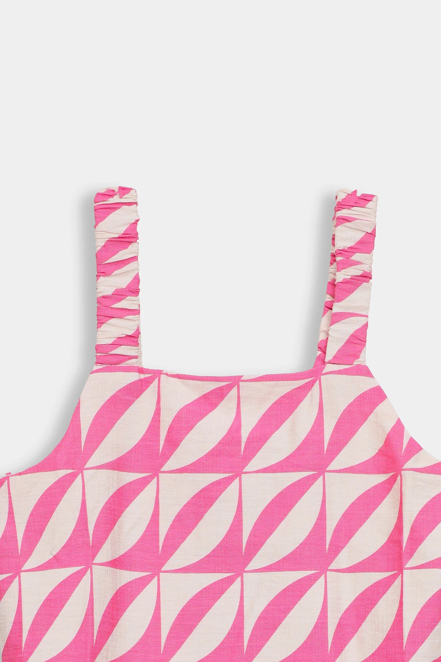 Printed Peplum Top - Cougar Clothing