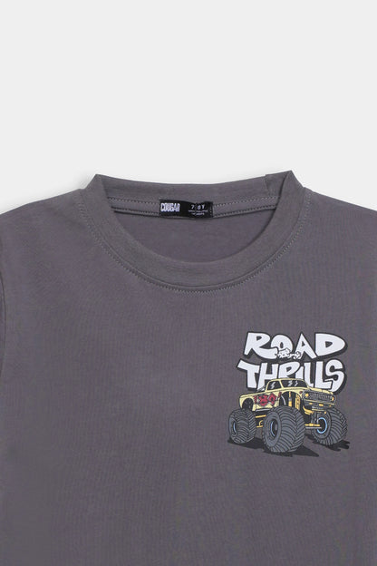 Road Thrills Graphic T-Shirt - Cougar Clothing