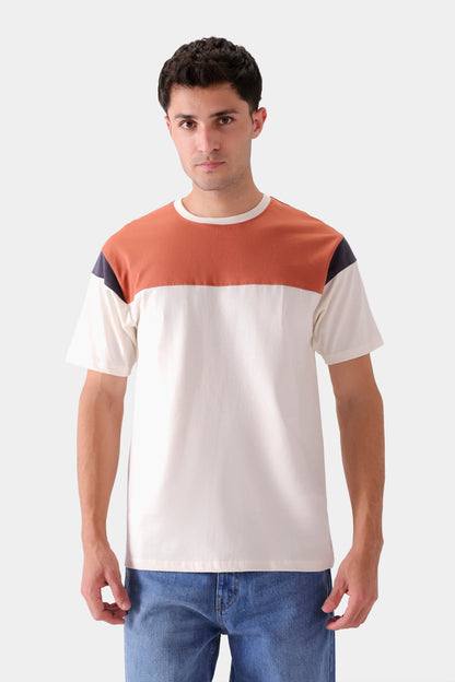 Contrast Panel T-Shirt - Cougar Clothing