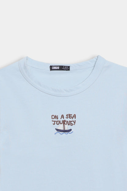 Embroidered T-Shirt - Cougar Clothing
