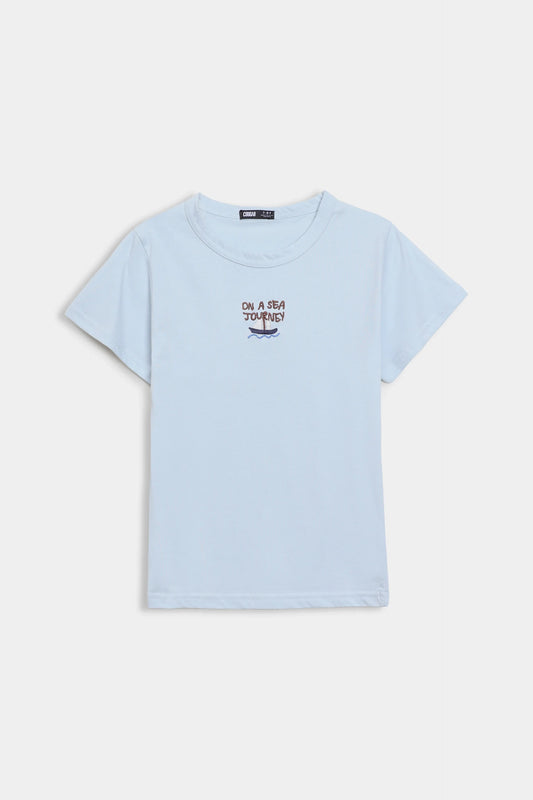 Embroidered T-Shirt - Cougar Clothing