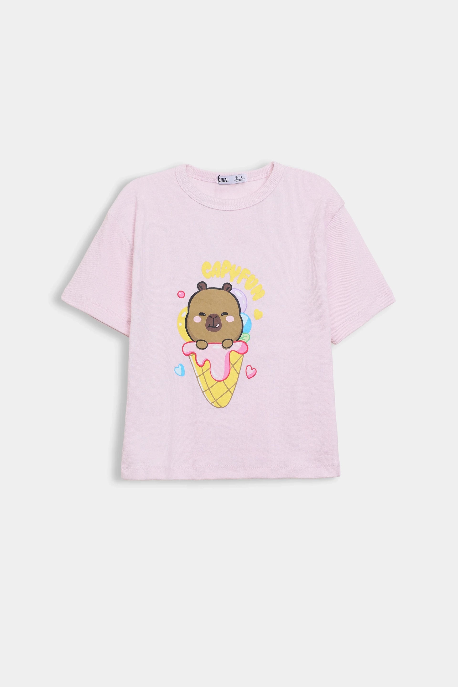 Capyfun Graphic T-Shirt - Cougar Clothing