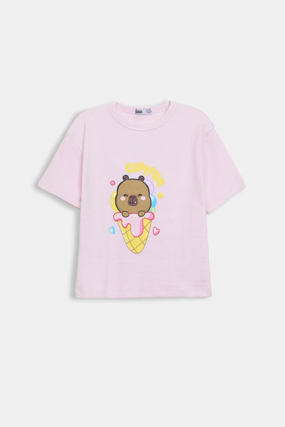 Capyfun Graphic T-Shirt - Cougar Clothing