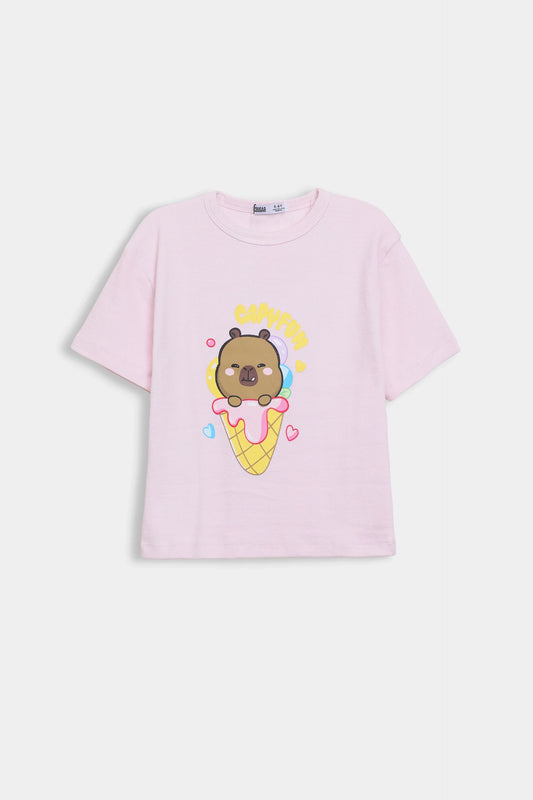 Capyfun Graphic T-Shirt - Cougar Clothing