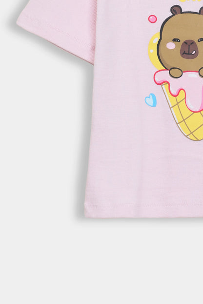 Capyfun Graphic T-Shirt - Cougar Clothing