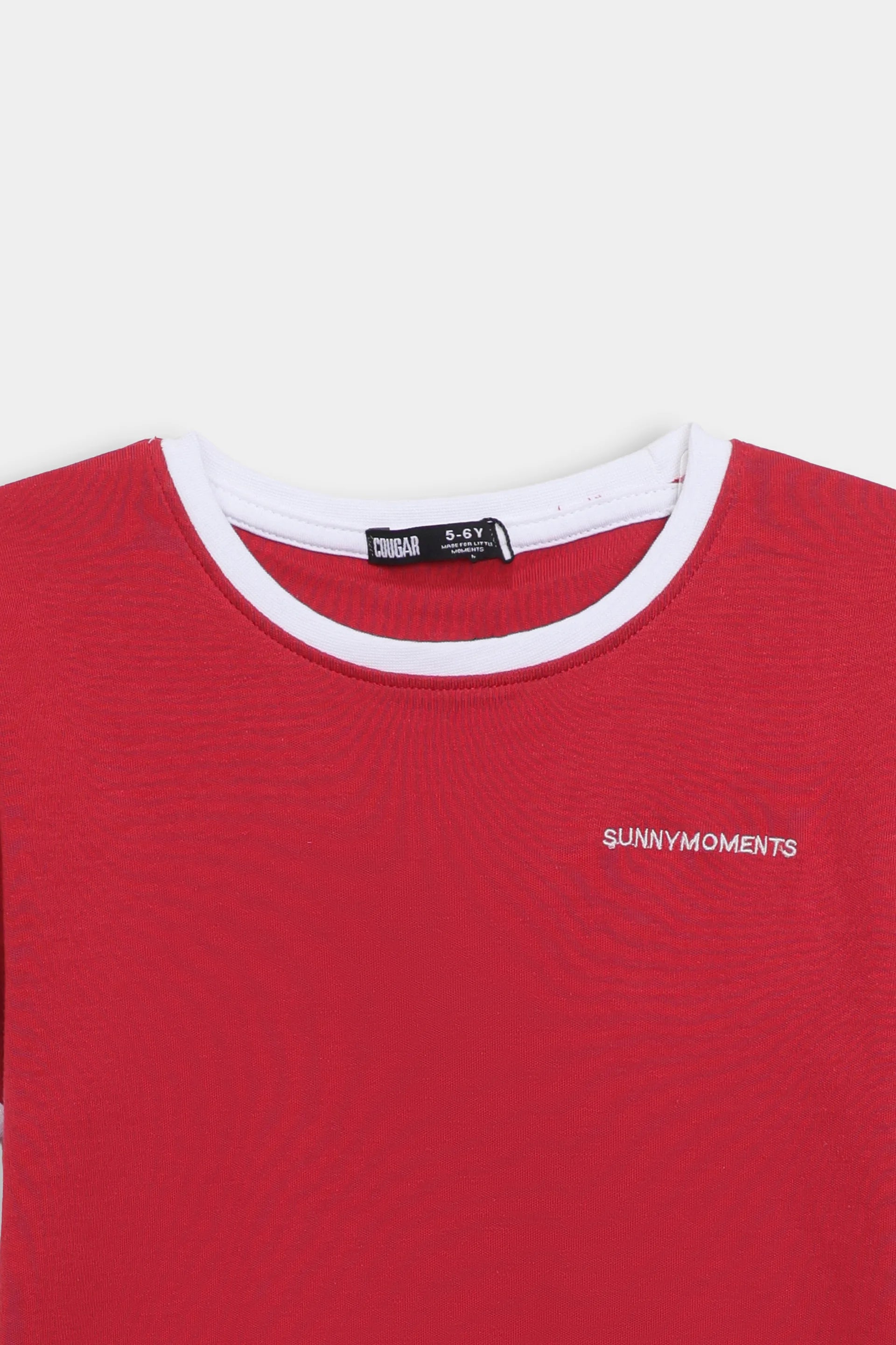 Contrast Trimmed T-Shirt - Cougar Clothing