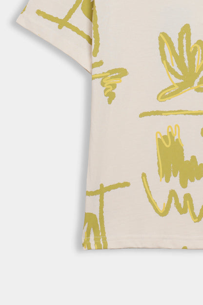 All Over Printed T-Shirt - Cougar Clothing