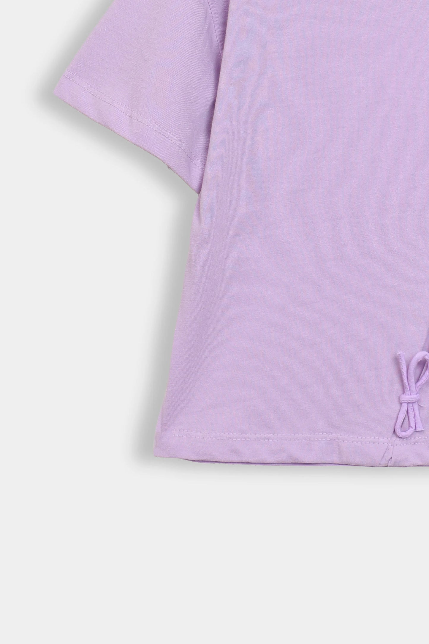 Oversized Bow-Detailed T-Shirt - Cougar Clothing