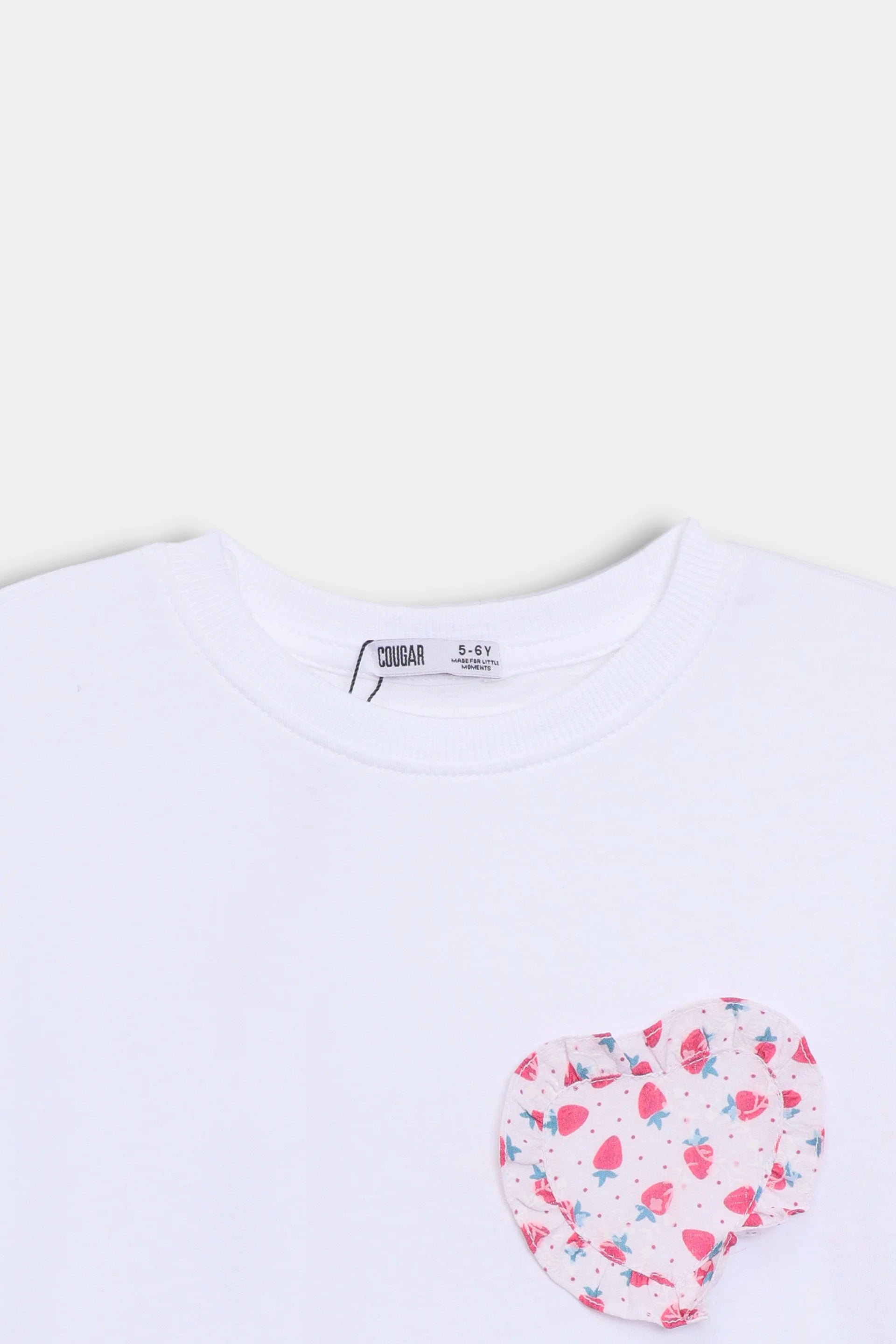 Jersey T-Shirt With Strawberry Patch - Cougar Clothing
