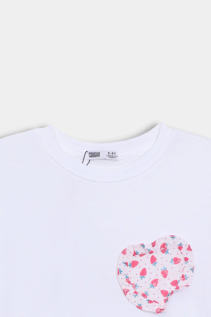 Jersey T-Shirt With Strawberry Patch - Cougar Clothing