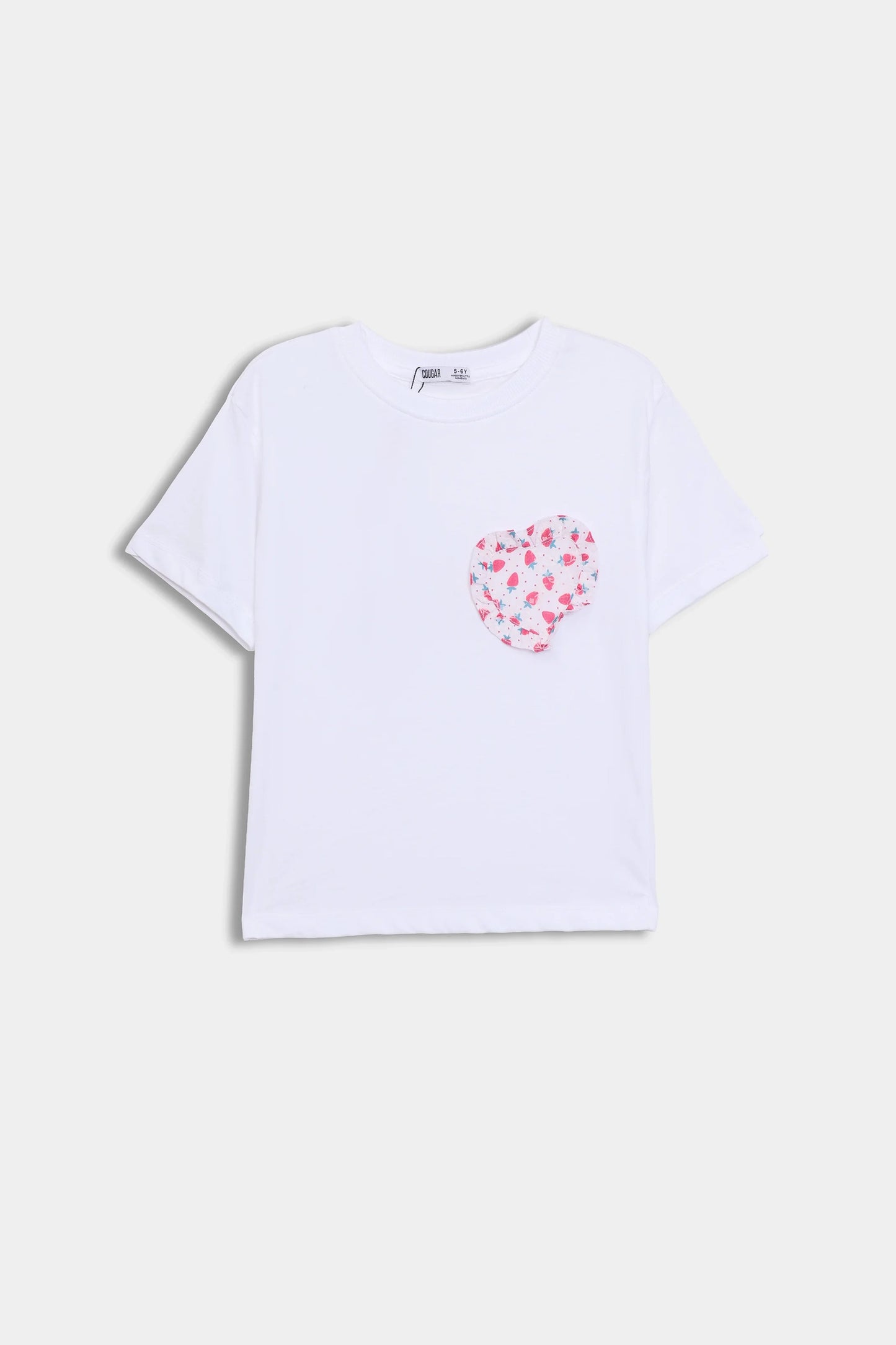 Jersey T-Shirt With Strawberry Patch - Cougar Clothing