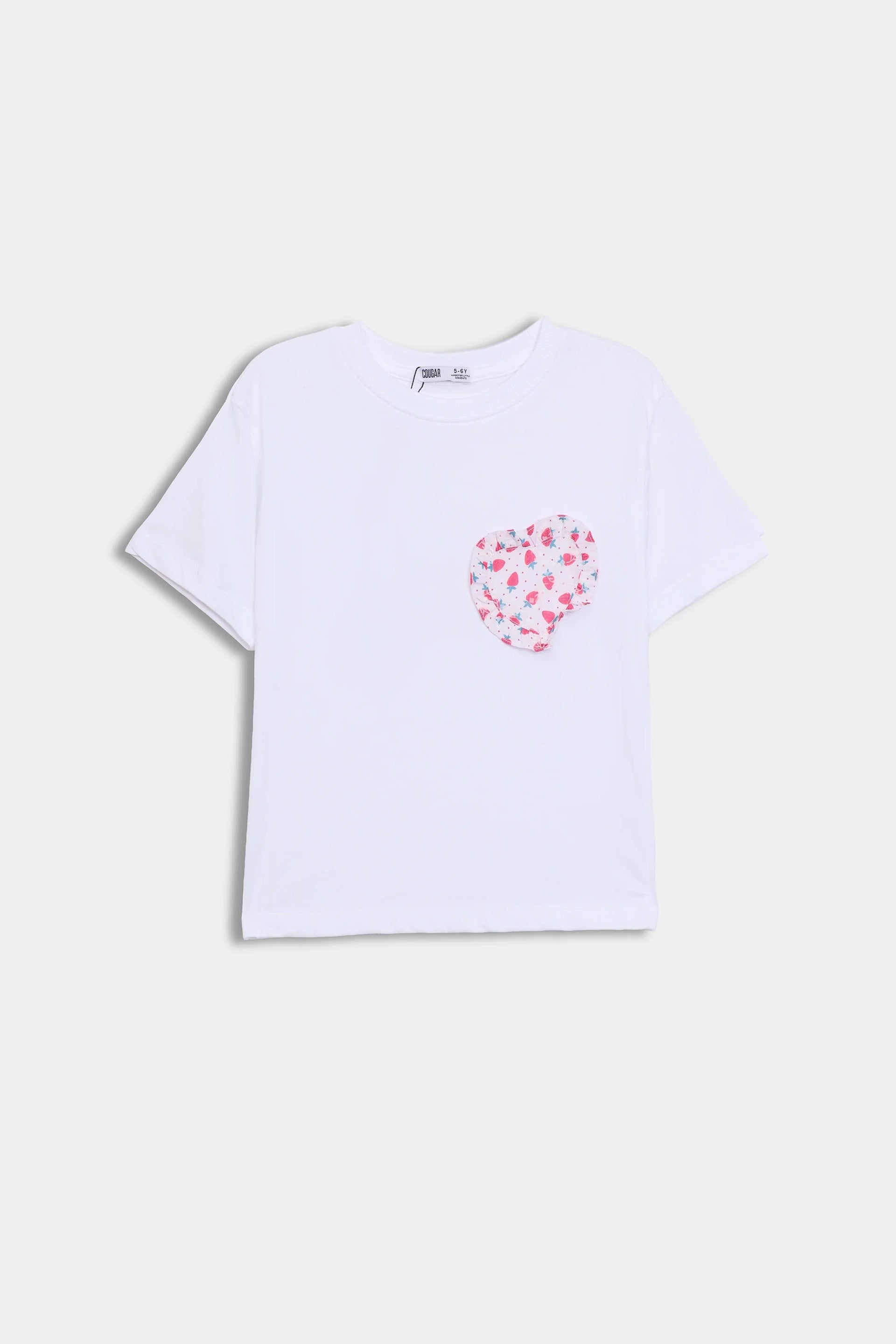Jersey T-Shirt With Strawberry Patch - Cougar Clothing