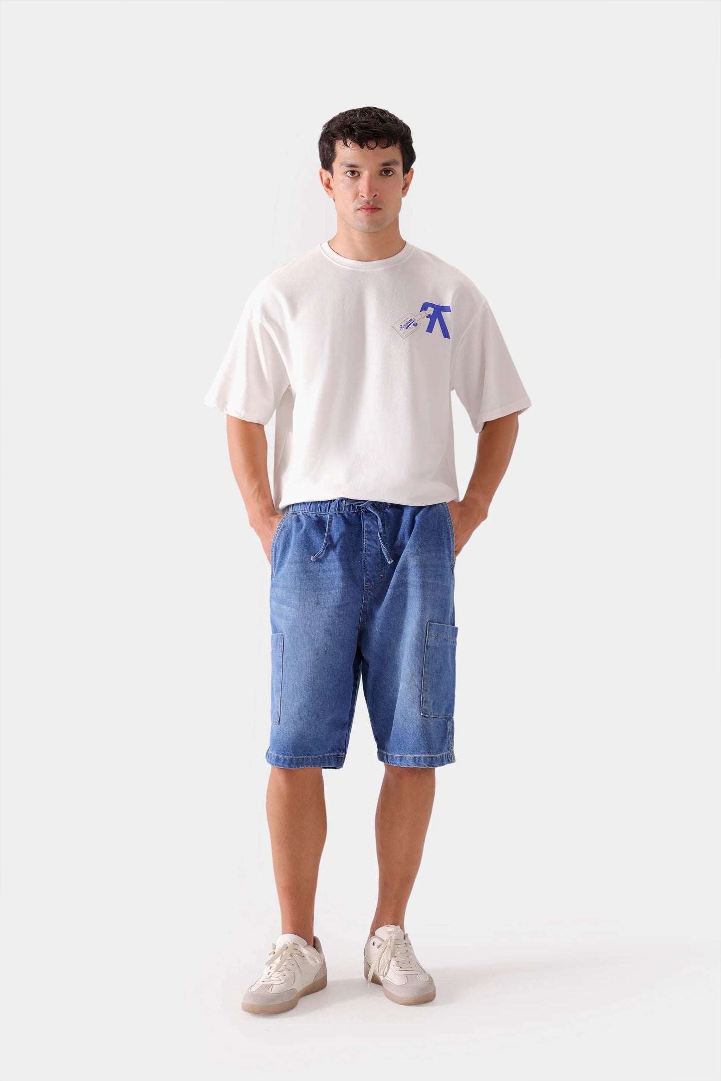 Relaxed Denim Shorts - Cougar Clothing
