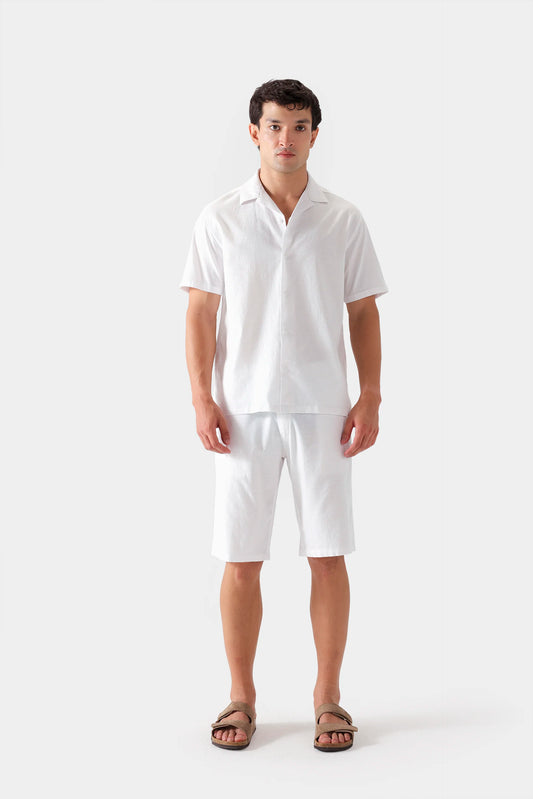 Resort Collar Cotton Shirt - Cougar Clothing