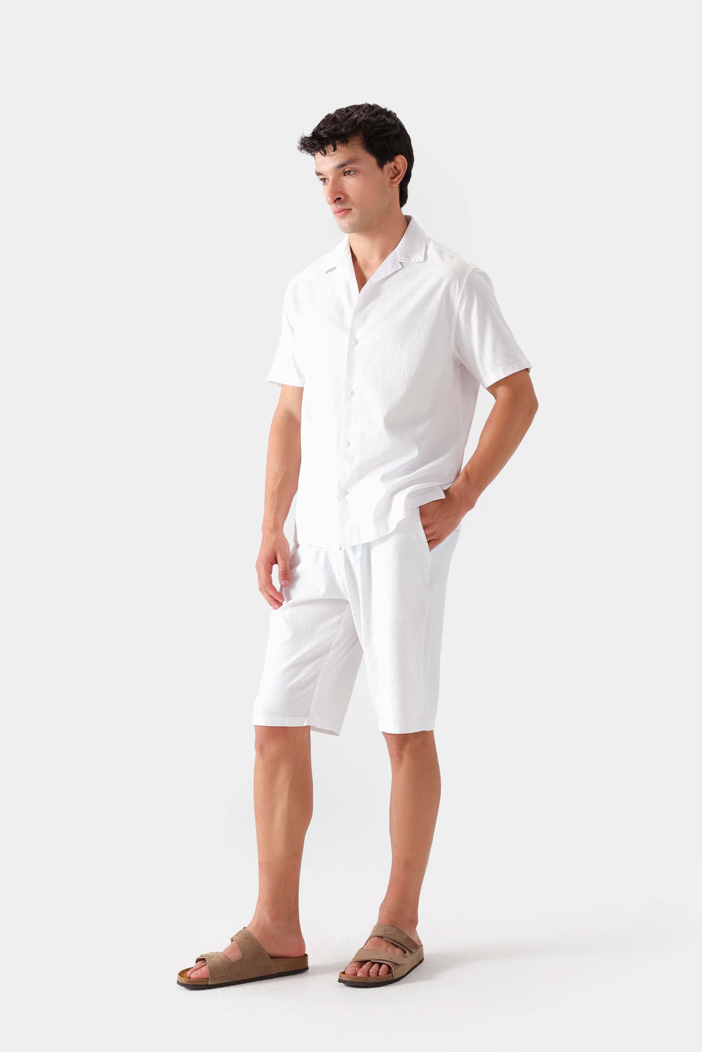 Resort Collar Cotton Shirt - Cougar Clothing