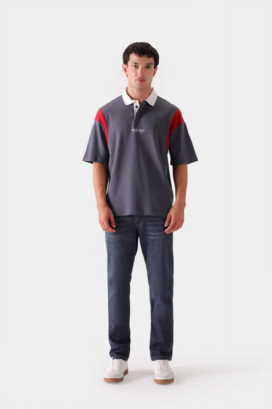 Oversized Graphic Polo - Cougar Clothing