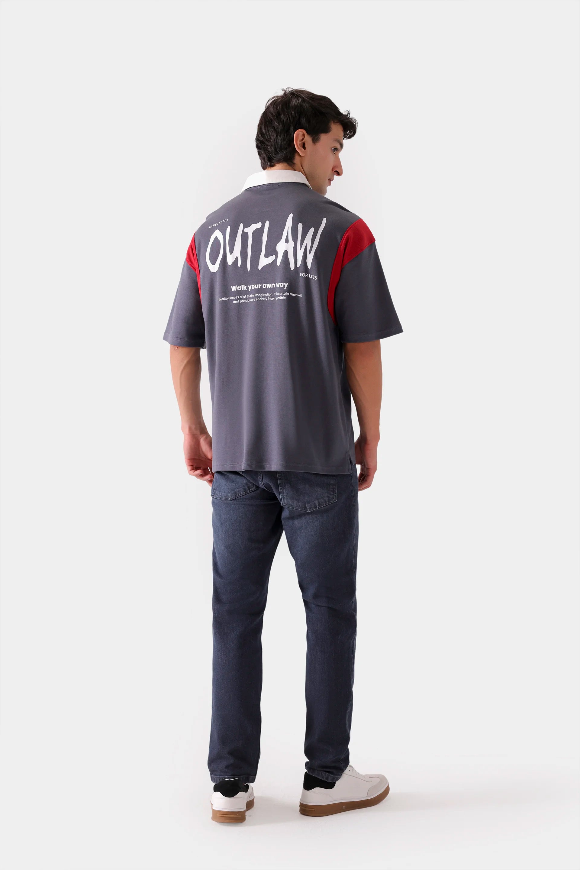 Oversized Graphic Polo - Cougar Clothing